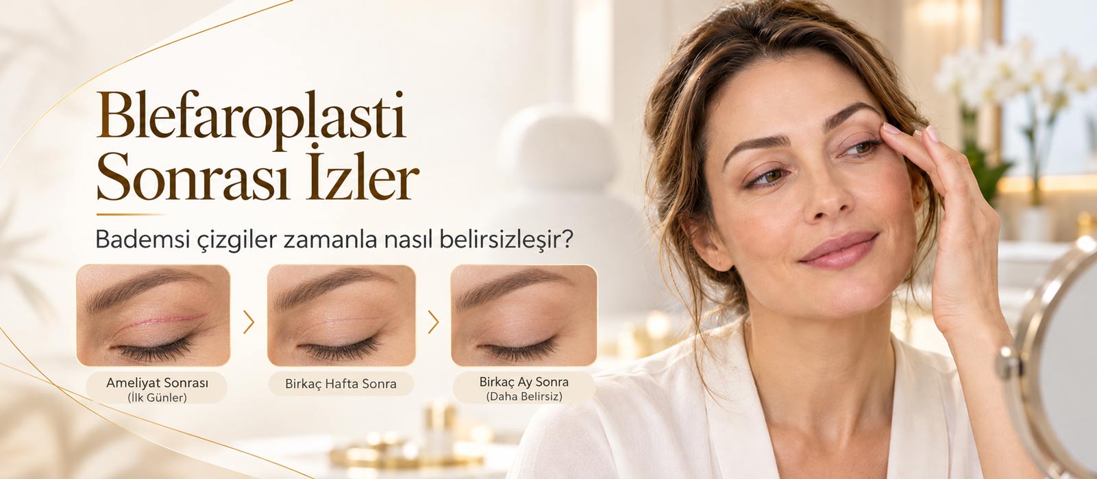 Blefaroplasti Sonrasi izlerin kaybolmasi, Üst Göz Kapağı Ameliyatından Sonra İz Kaç Günde Geçer?