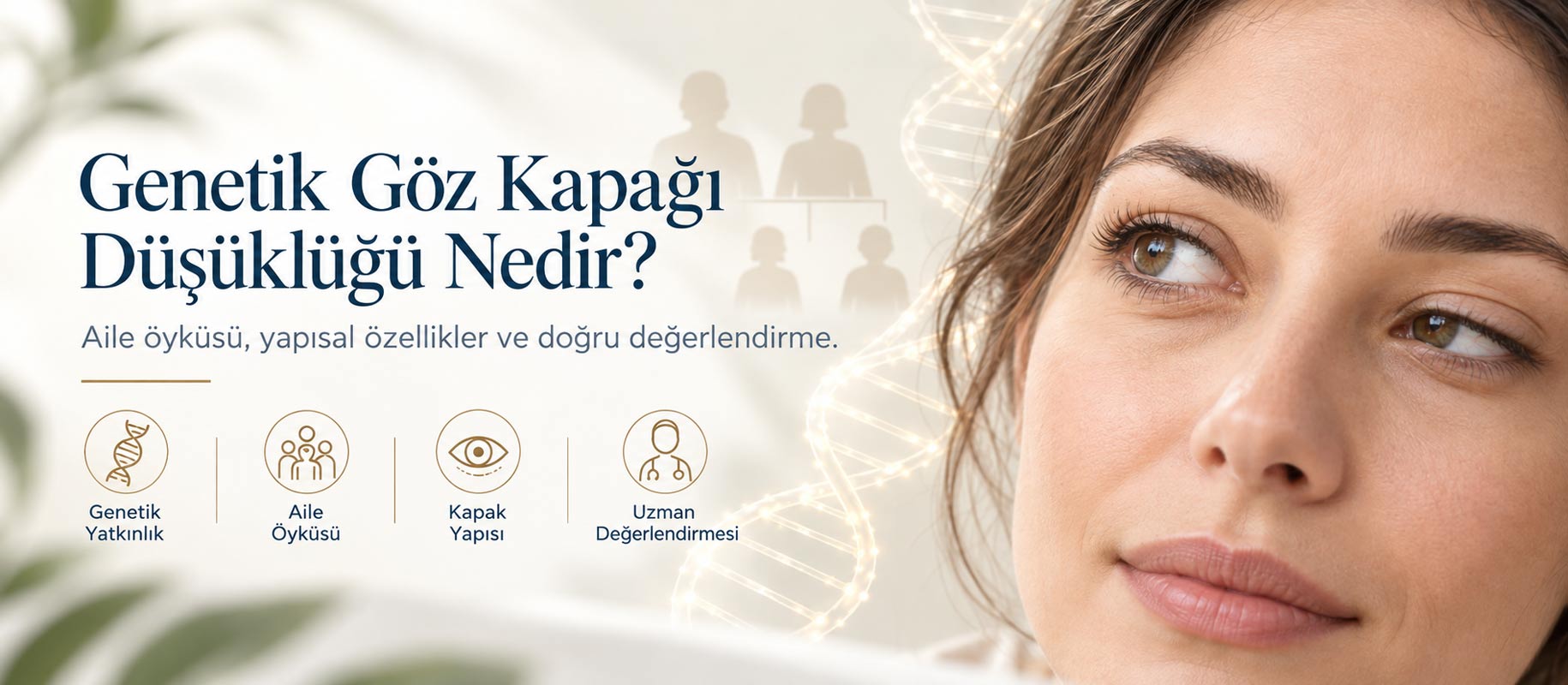 Genetik Göz Kapağı Düşüklüğü Nedir?