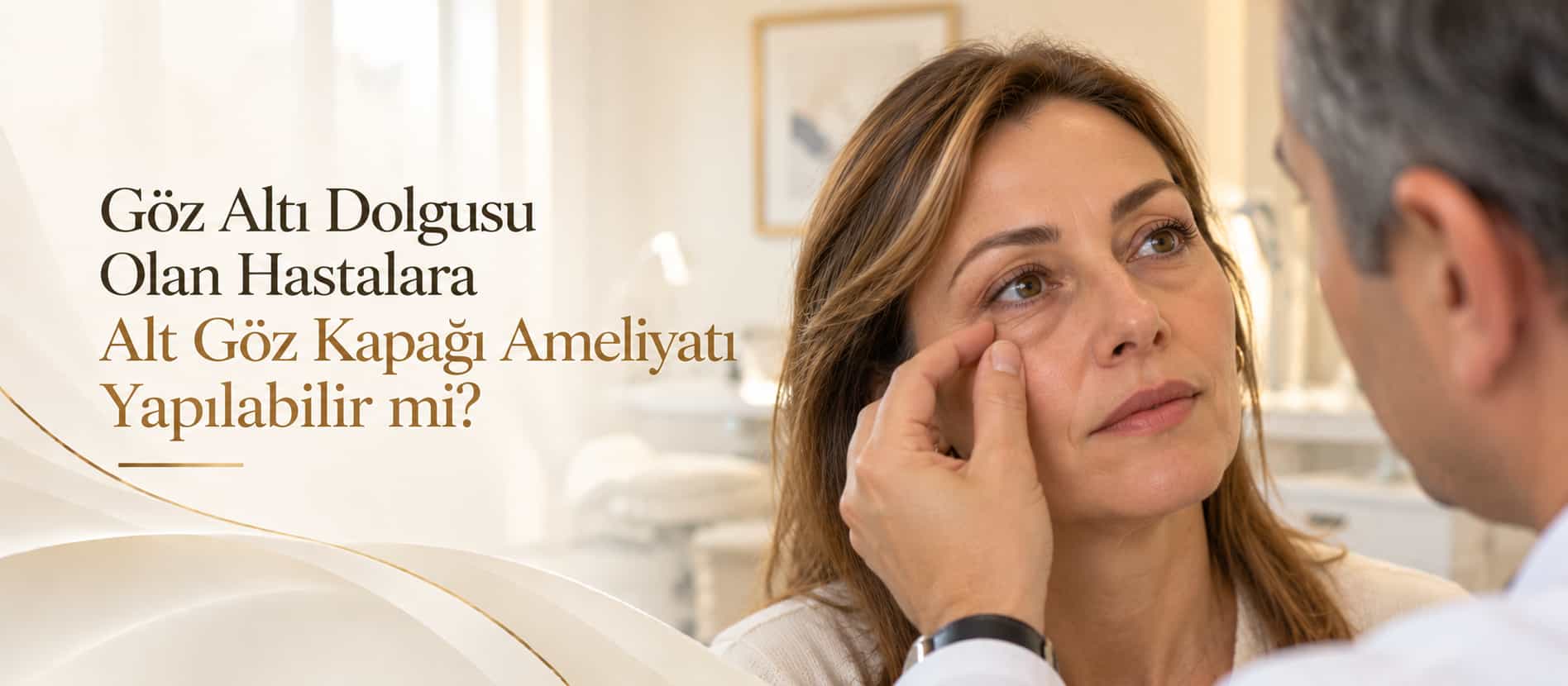 Göz Altı Dolgusu ve Göz Kapağı Ameliyatı