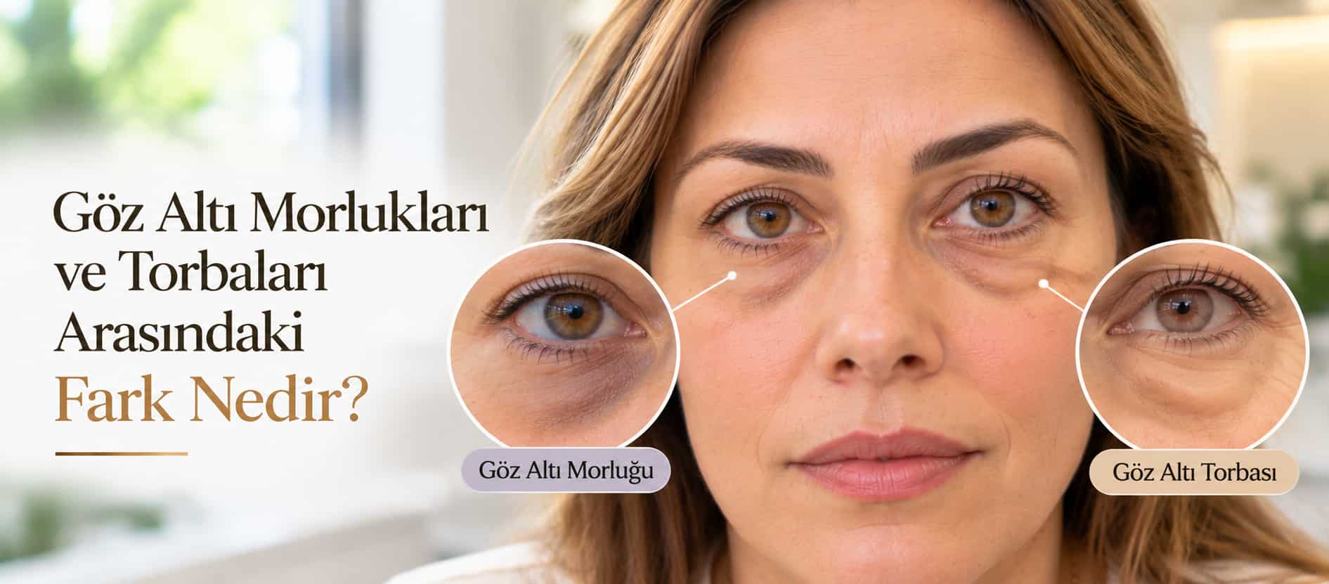 Göz Altı Morlukları ve Torbaları Arasındaki Fark Nedir?