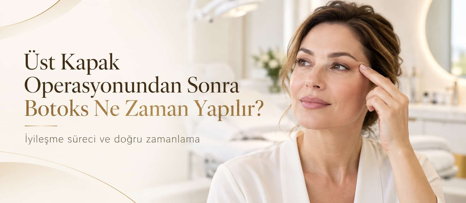 Üst Göz Kapağı Ameliyatından Sonra Botoks