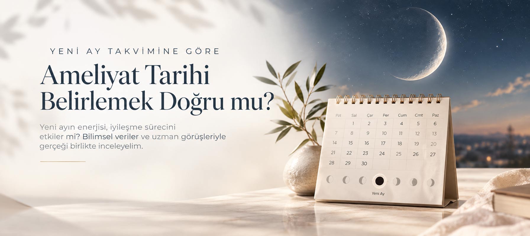 Yeni Ay Takvimine Göre Ameliyat Tarihi Belirlemek Doğru mu?
