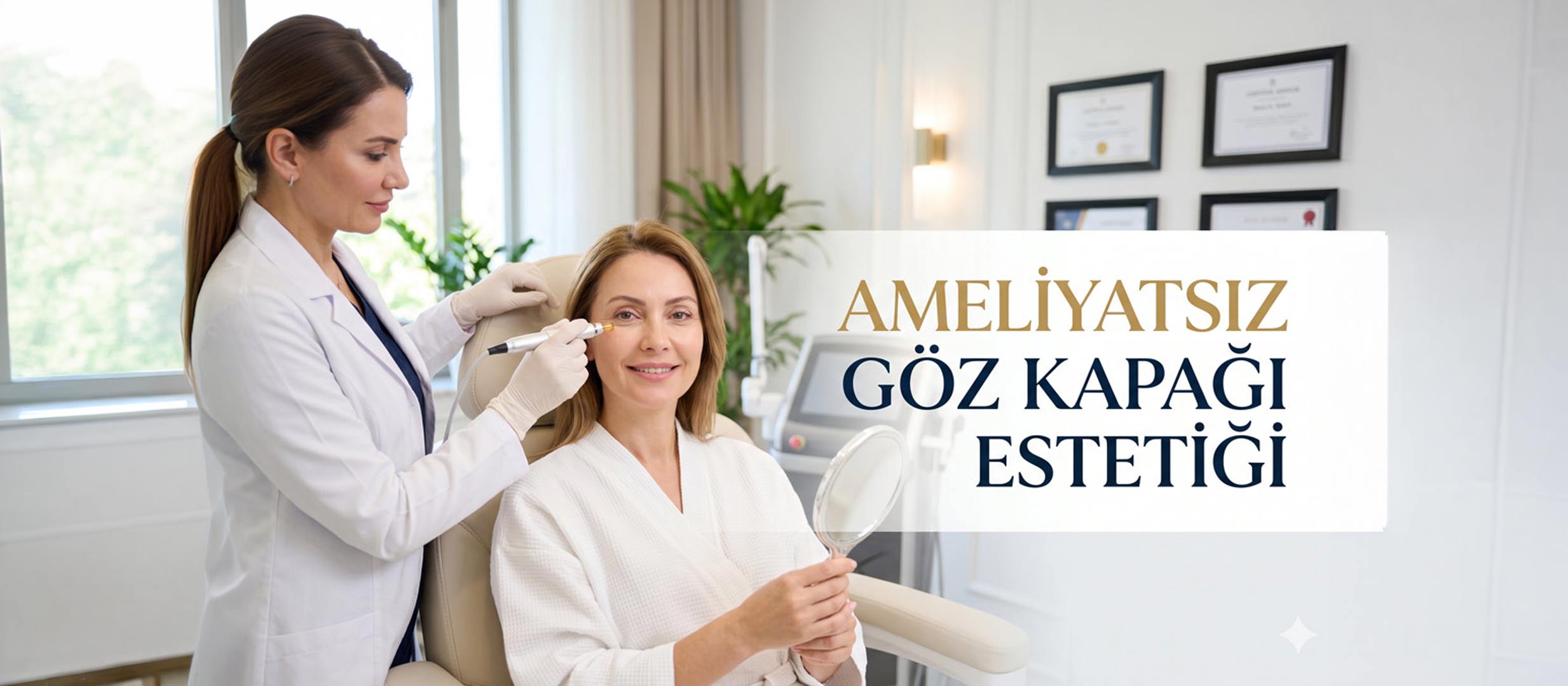 Ameliyatsız Göz Kapağı Estetiği