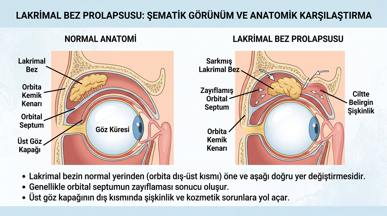 Gözyaşı Bezi (Lakrimal Bez Bozuklukları) Nedir? 2 gozyasi bezi