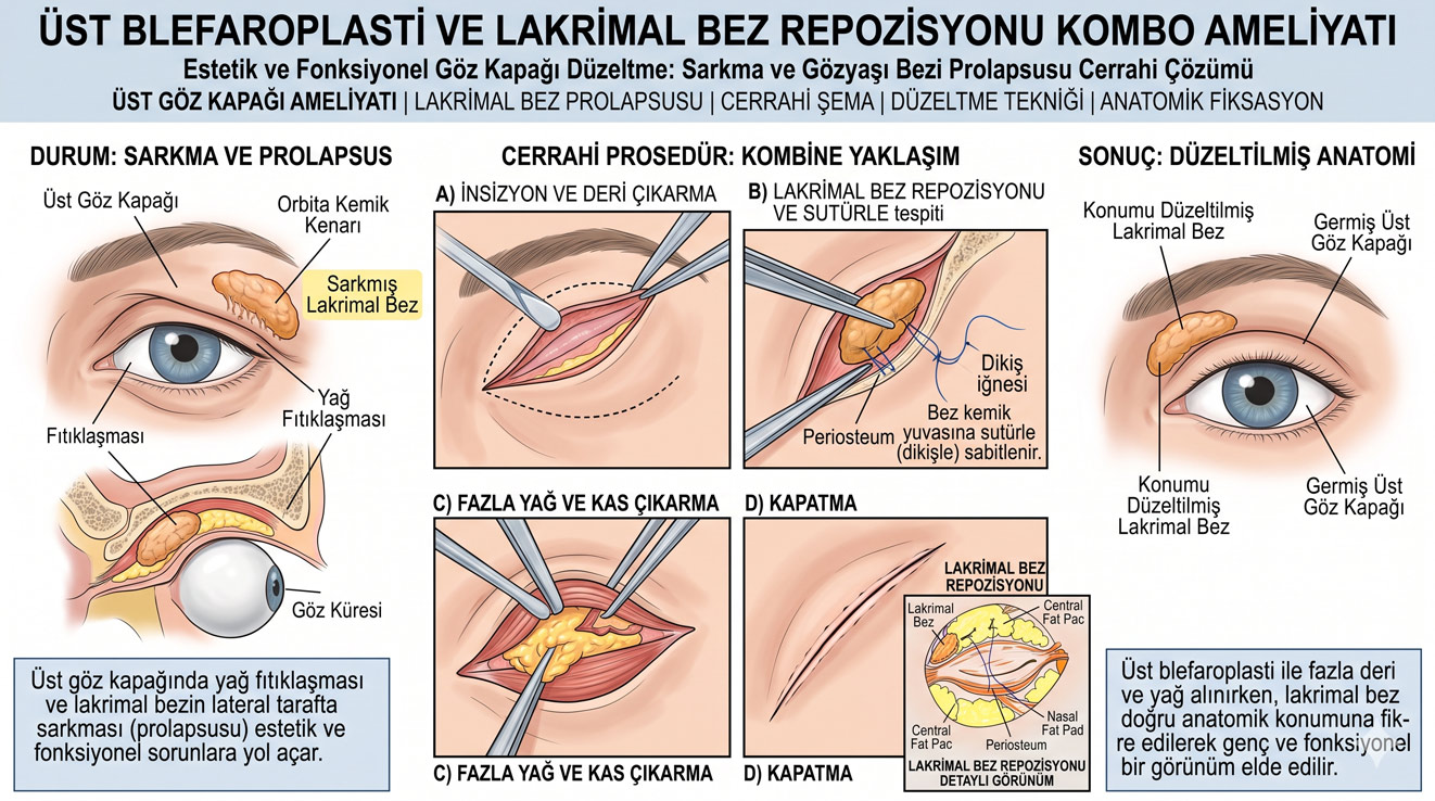 Gözyaşı Bezi (Lakrimal Bez Bozuklukları) Nedir? 4 lakrimel bezi