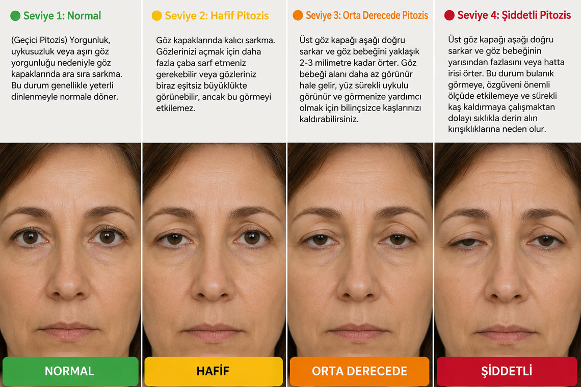 Göz Kapağı Düşüklüğü (Pitozis) Nedir? 3 pitoz nedir