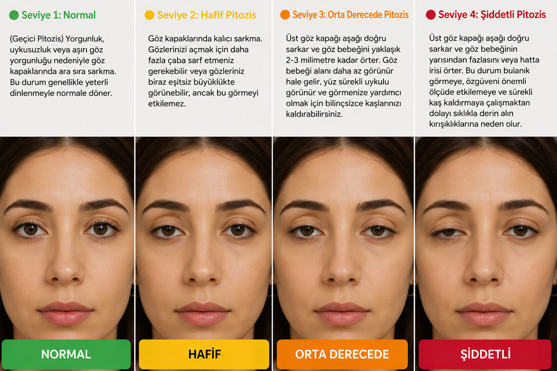 Göz Kapağı Düşüklüğü Nedir? 1 pitoz